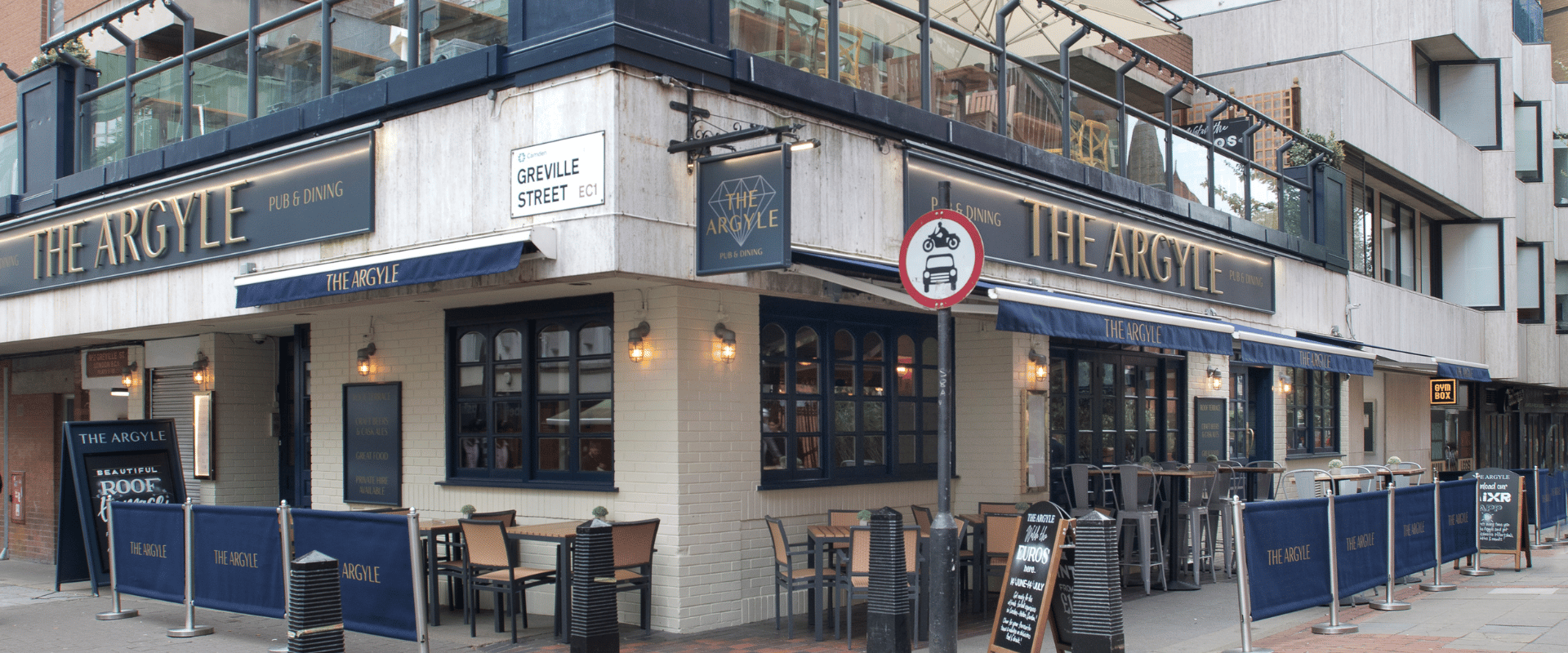 Exterior of The Argyle Holborn