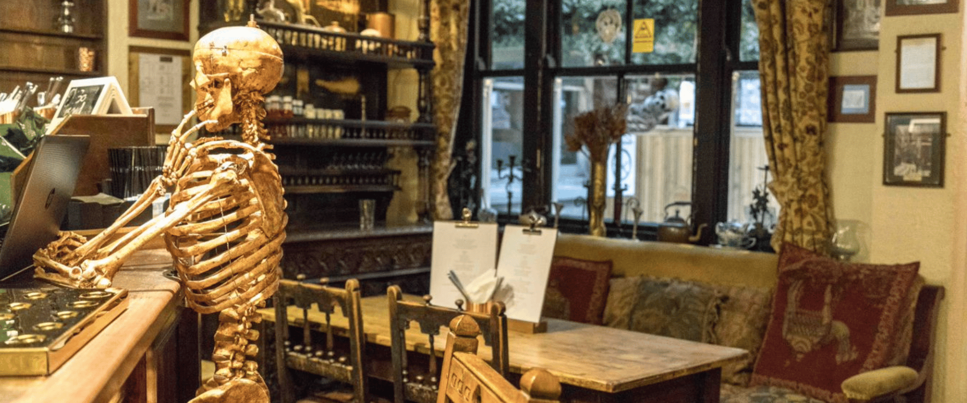 Interior of golden fleece york