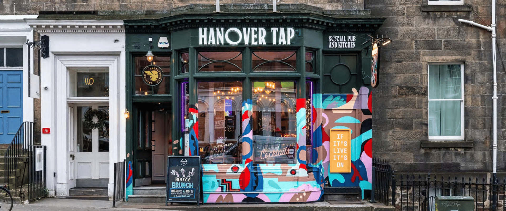 Exterior of Hanover Tap Edinburgh