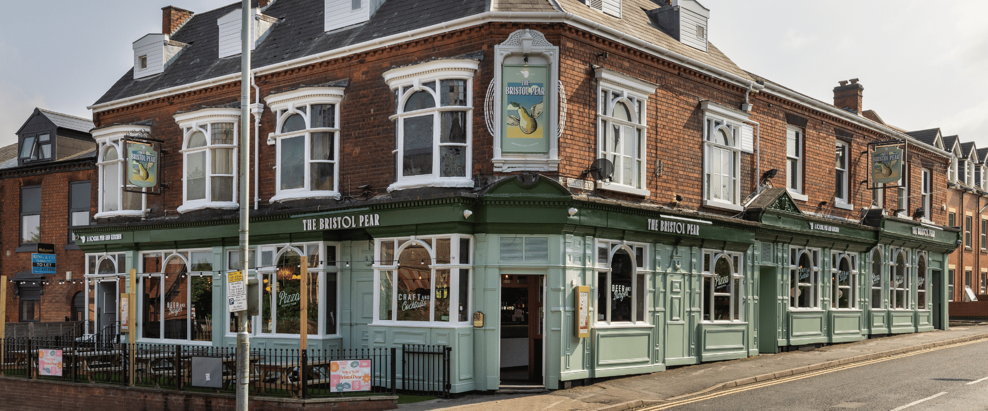 Exterior of The Bristol Pear Birmingham