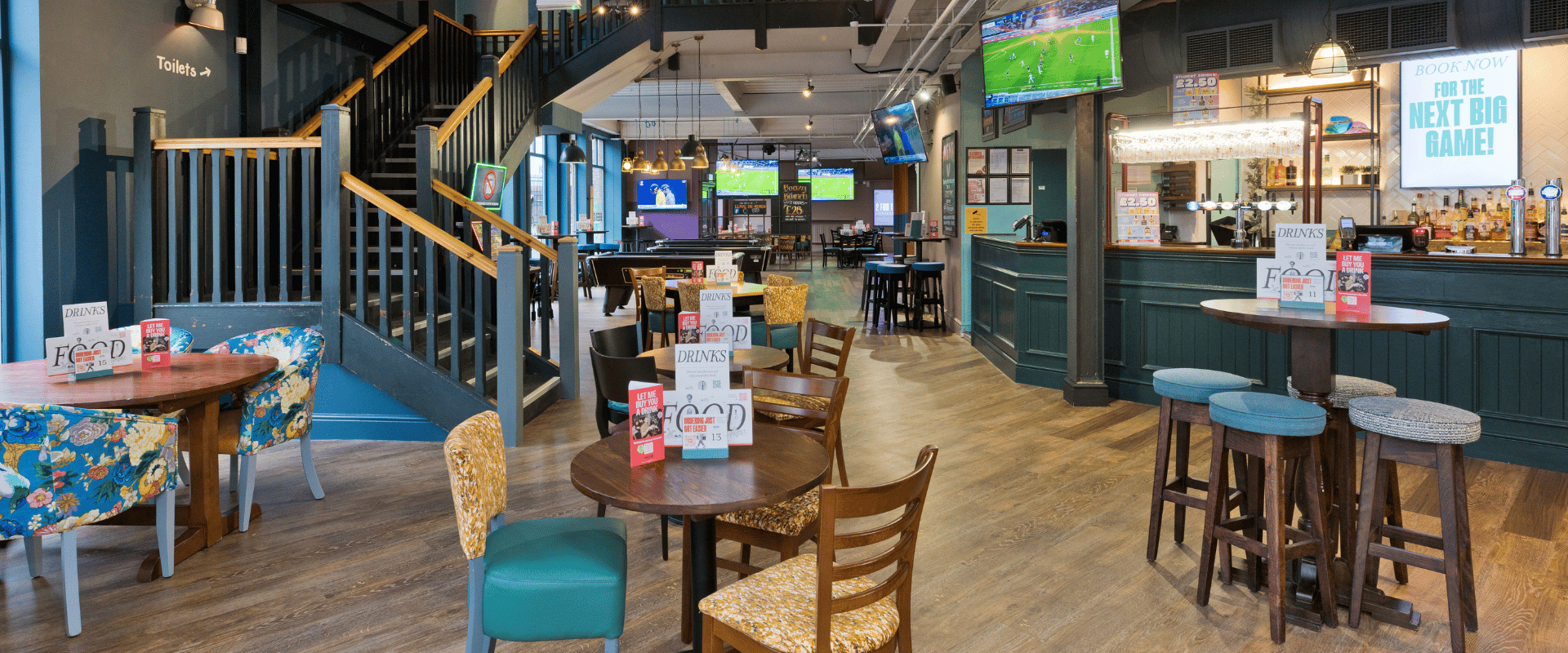 Interior of Hope & Anchor Liverpool