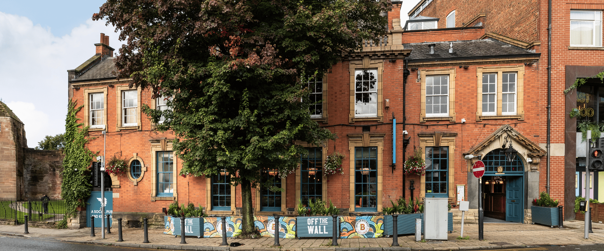Exterior of Off The Wall Chester
