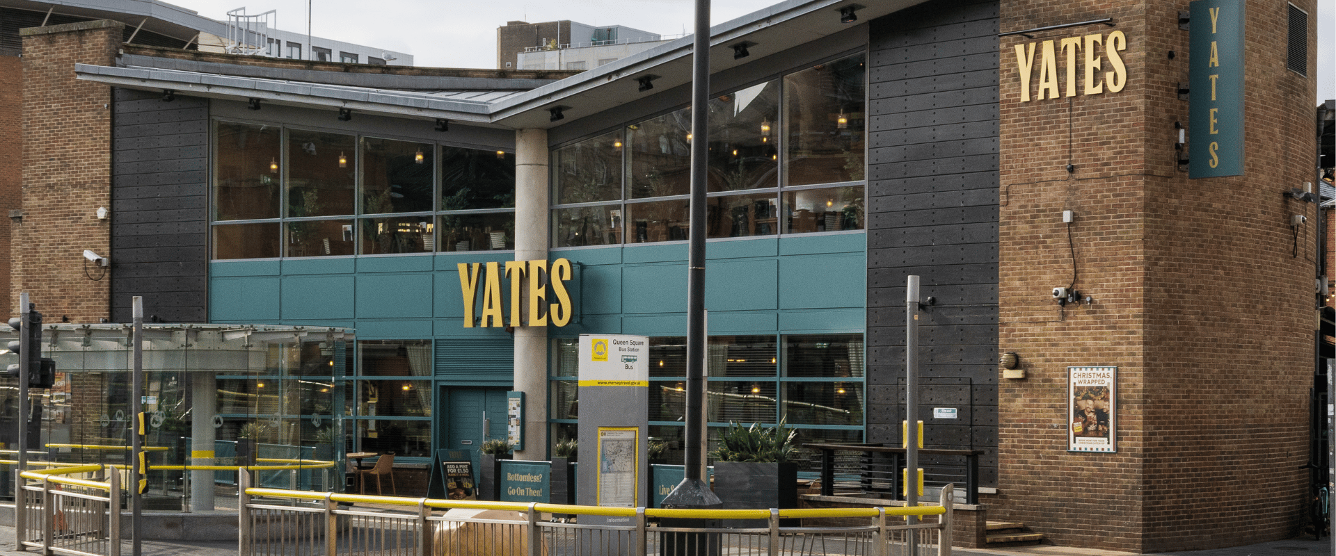 Exterior of Yates Liverpool