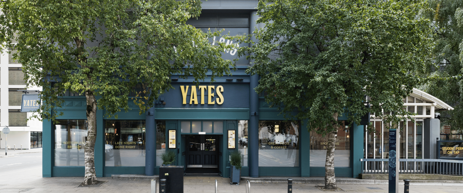 Exterior of Yates Manchester