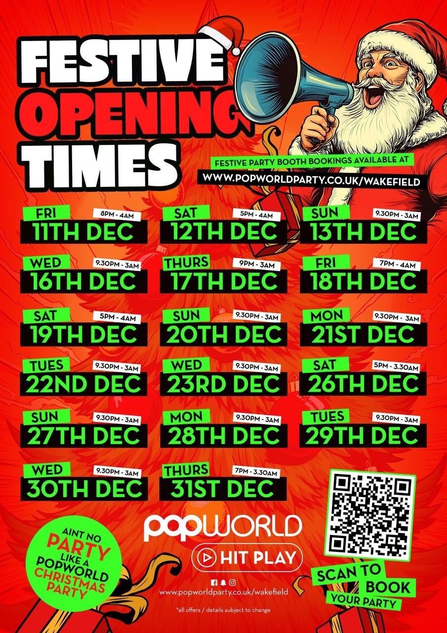 Festive Party Nights at POP