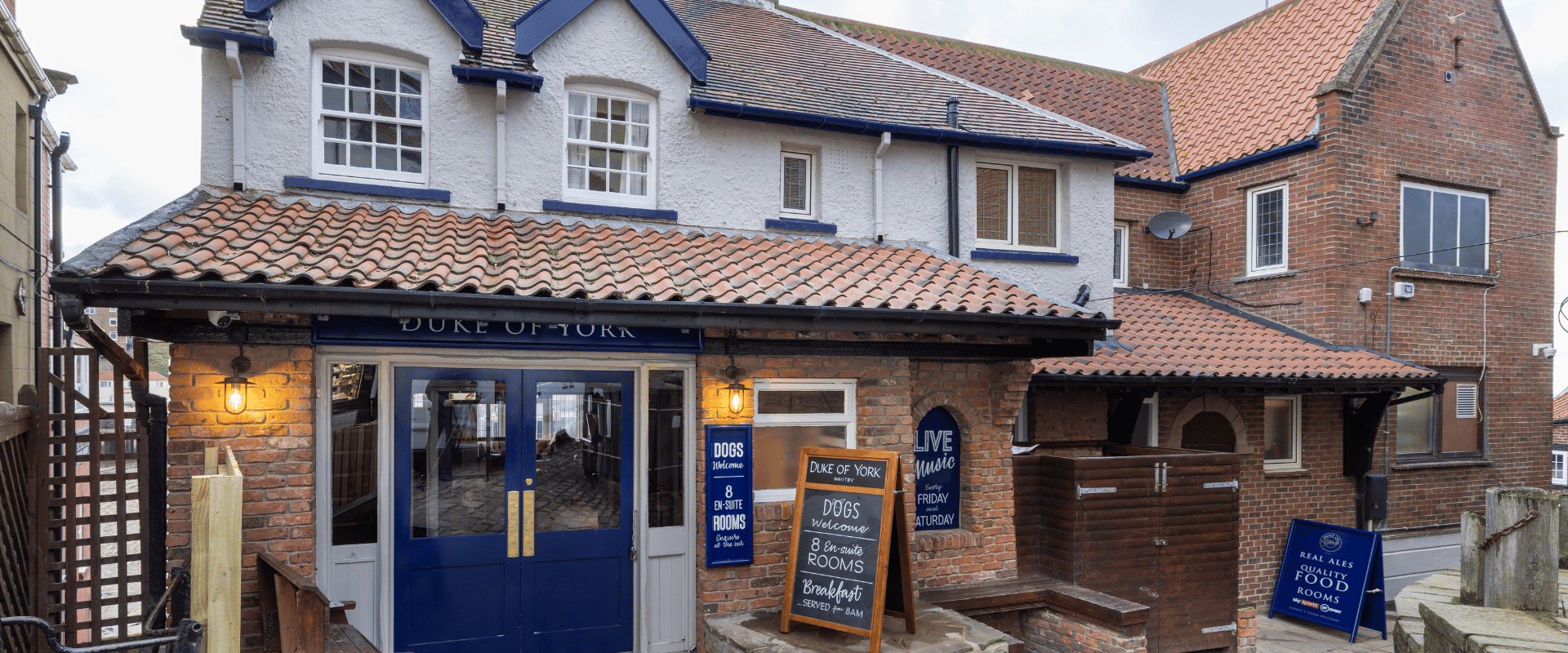 Exterior of Duke Of York Whitby