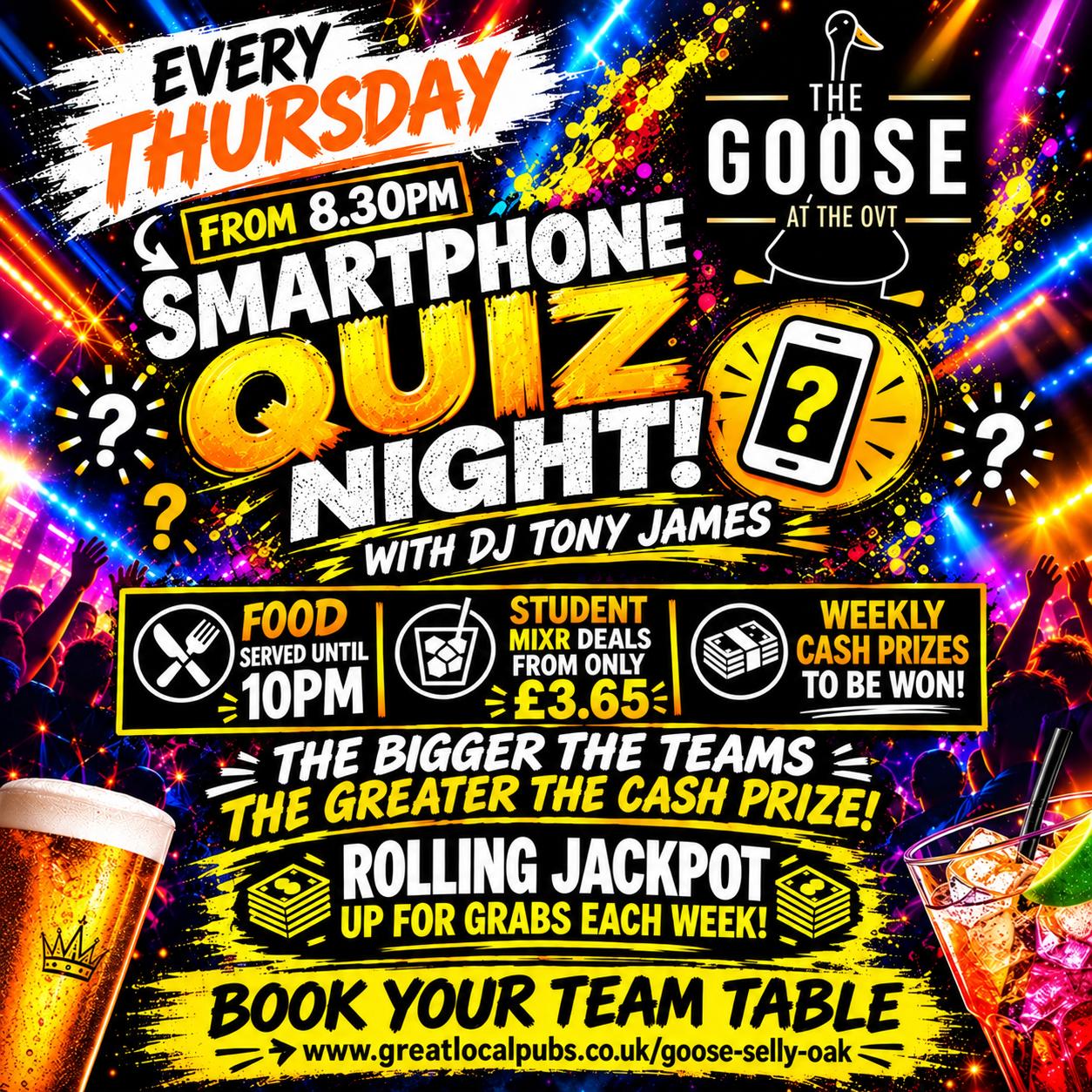 Smartphone Quiz Night