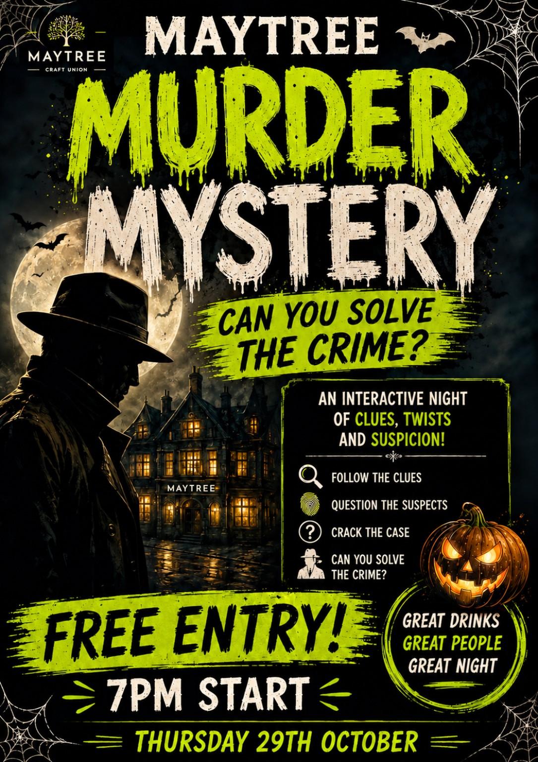🔪🕵️ MURDER MYSTERY NIGHT! 🕵️🔪