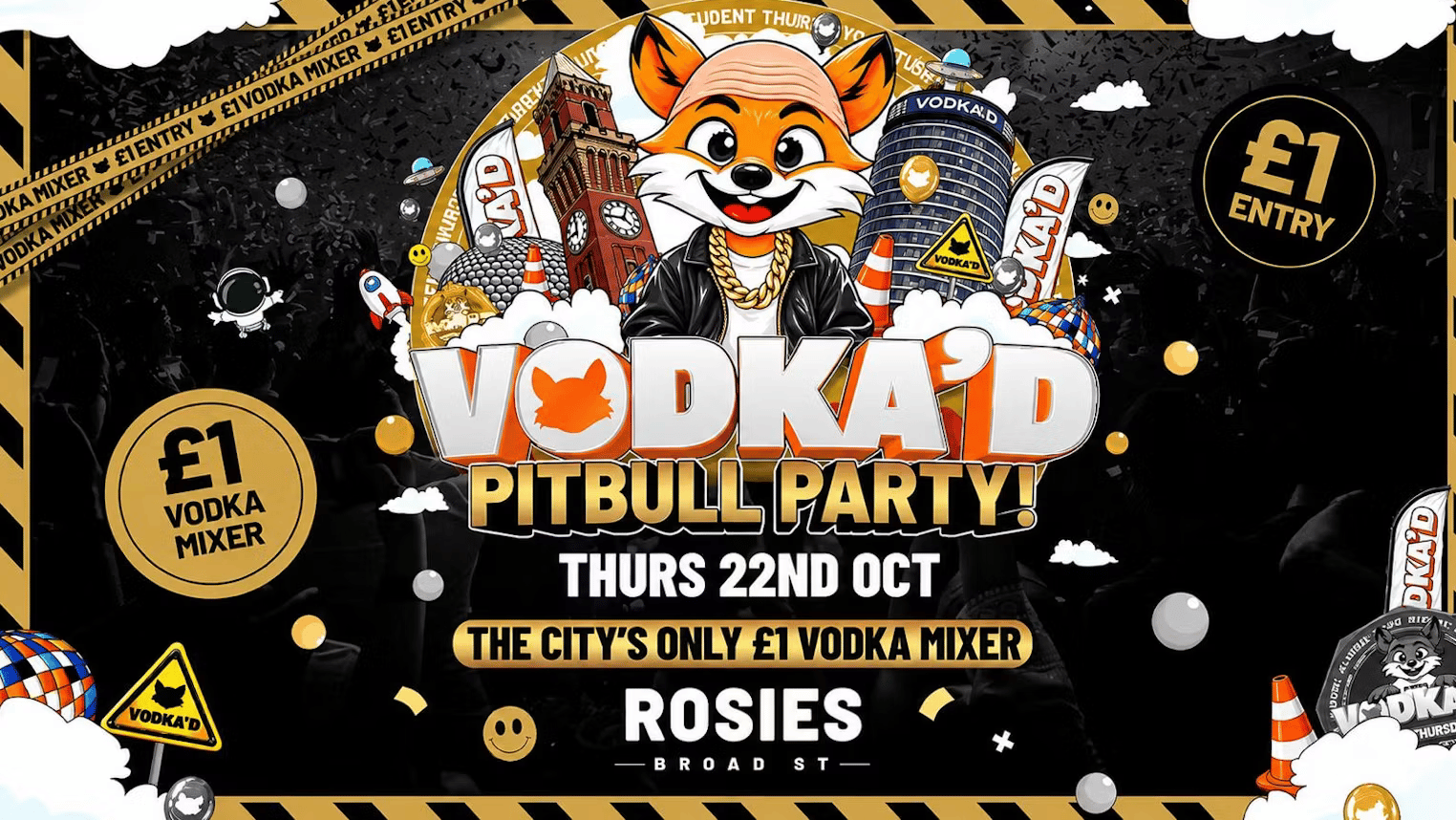 VodkaD Pitbull Party