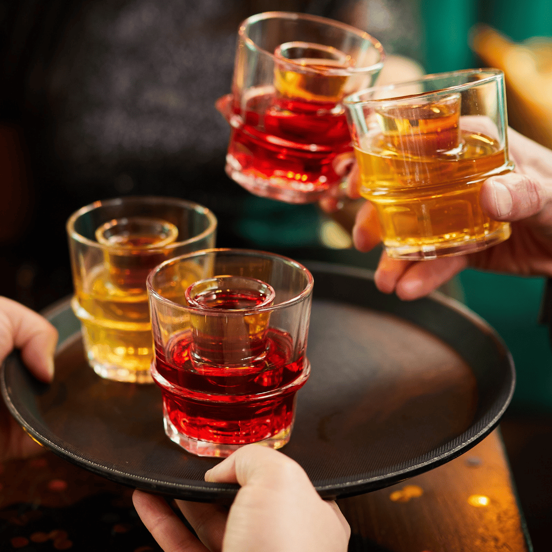 round of jager shots 