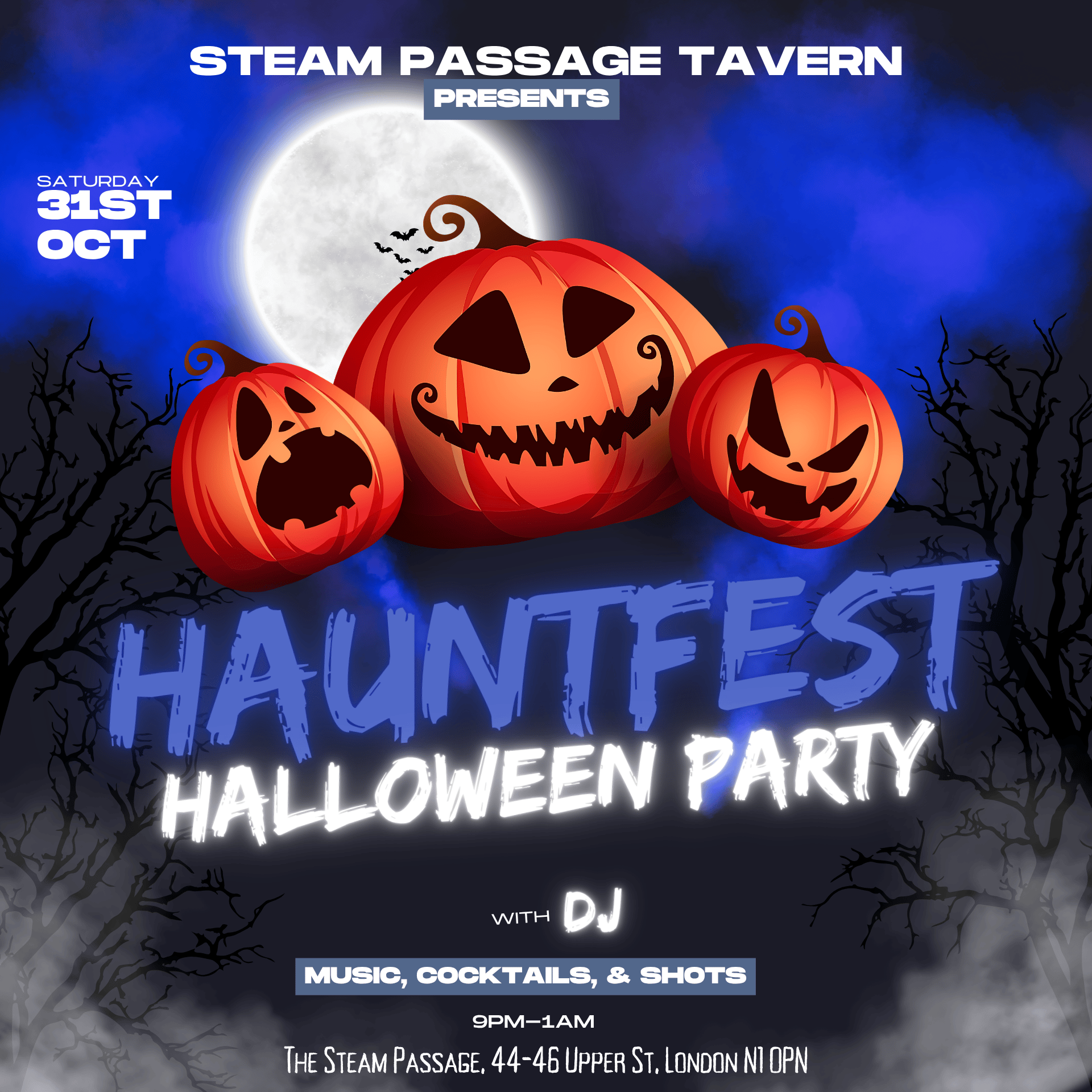 Hauntfest Halloween party