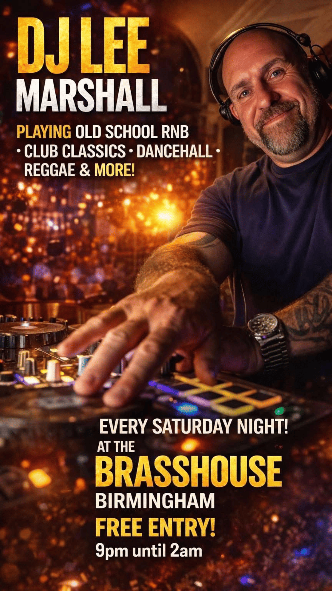 DJ Lee Marshall