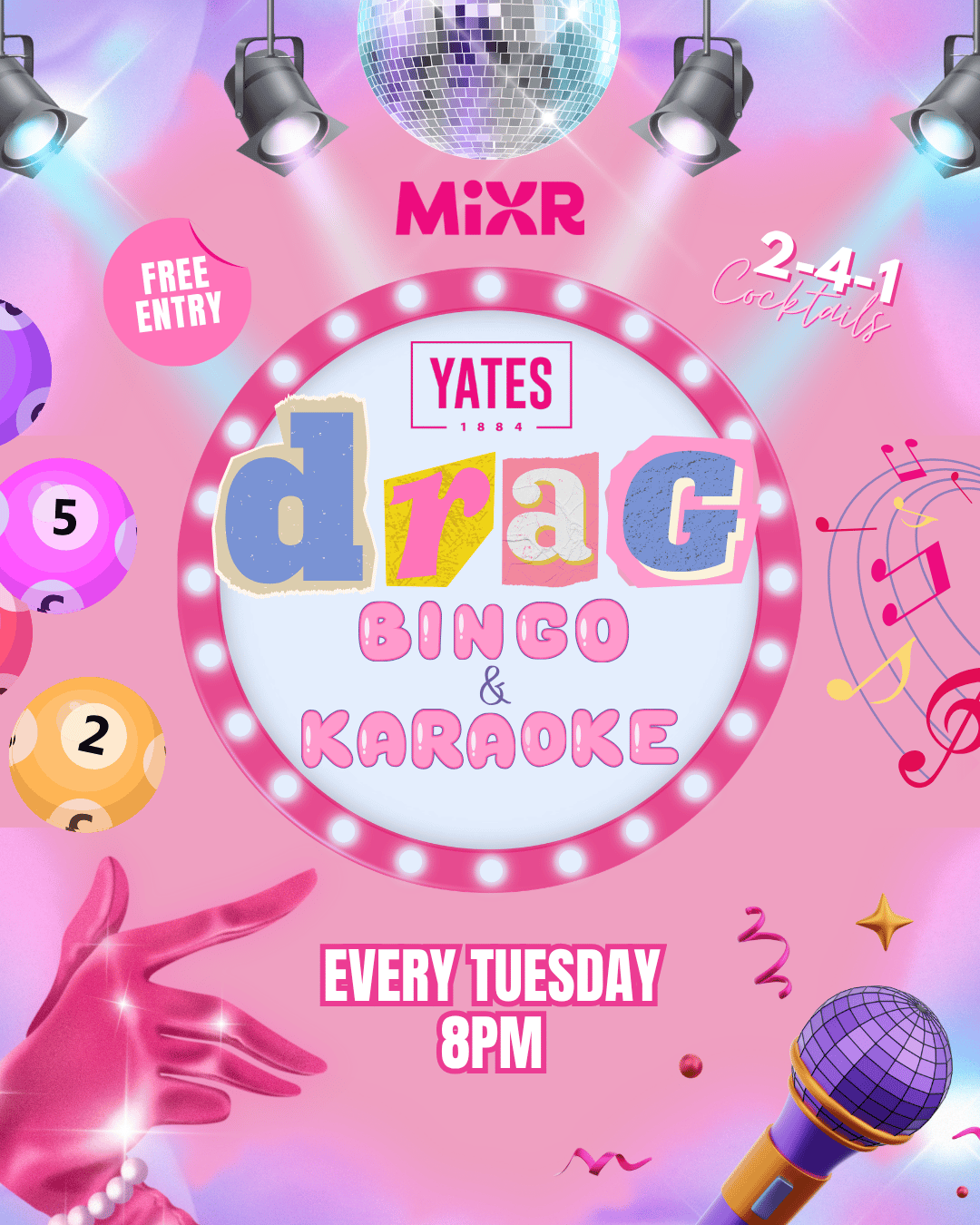Drag Bingo & Karaoke 