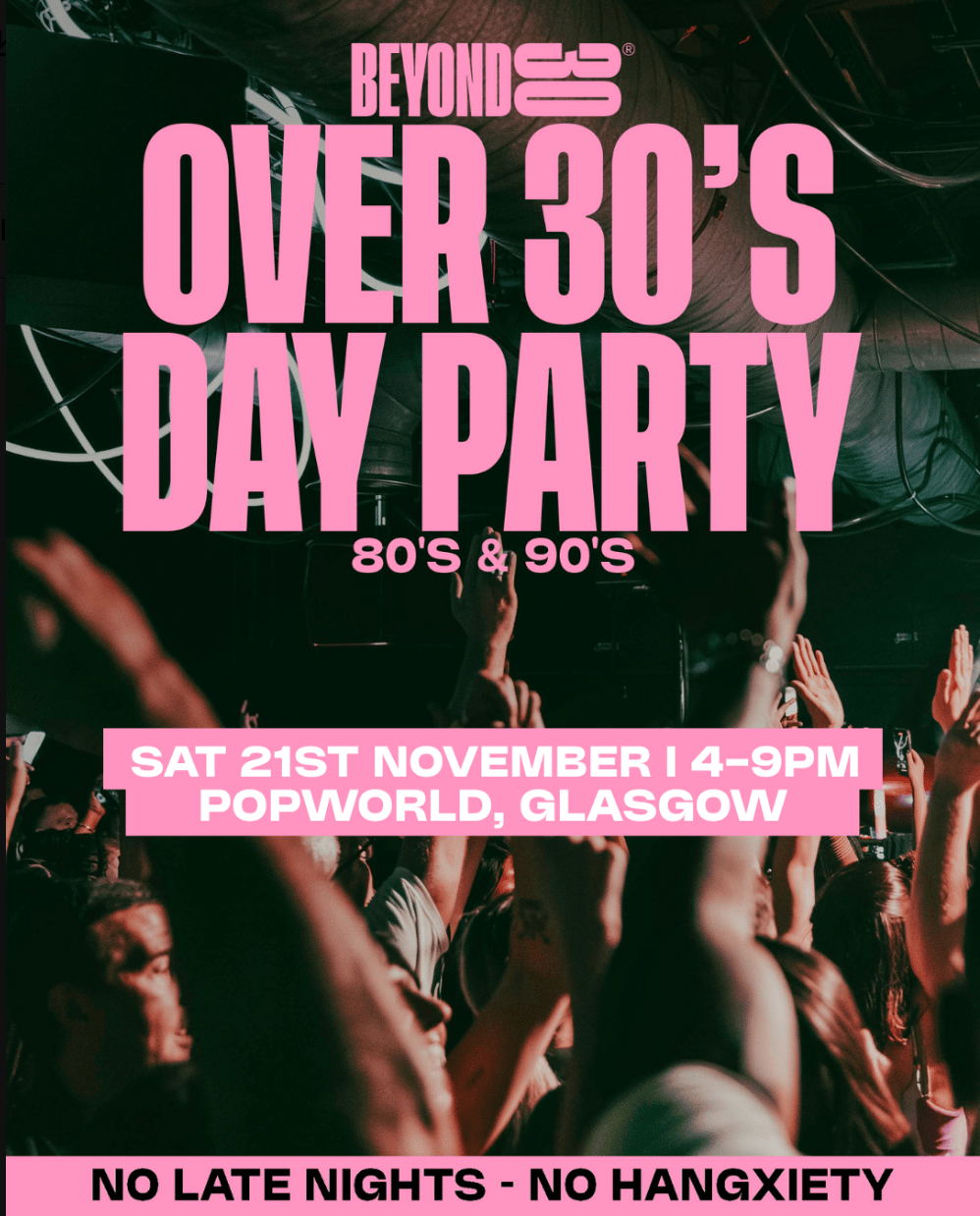 Over 30's Day Party - BEYOND 30