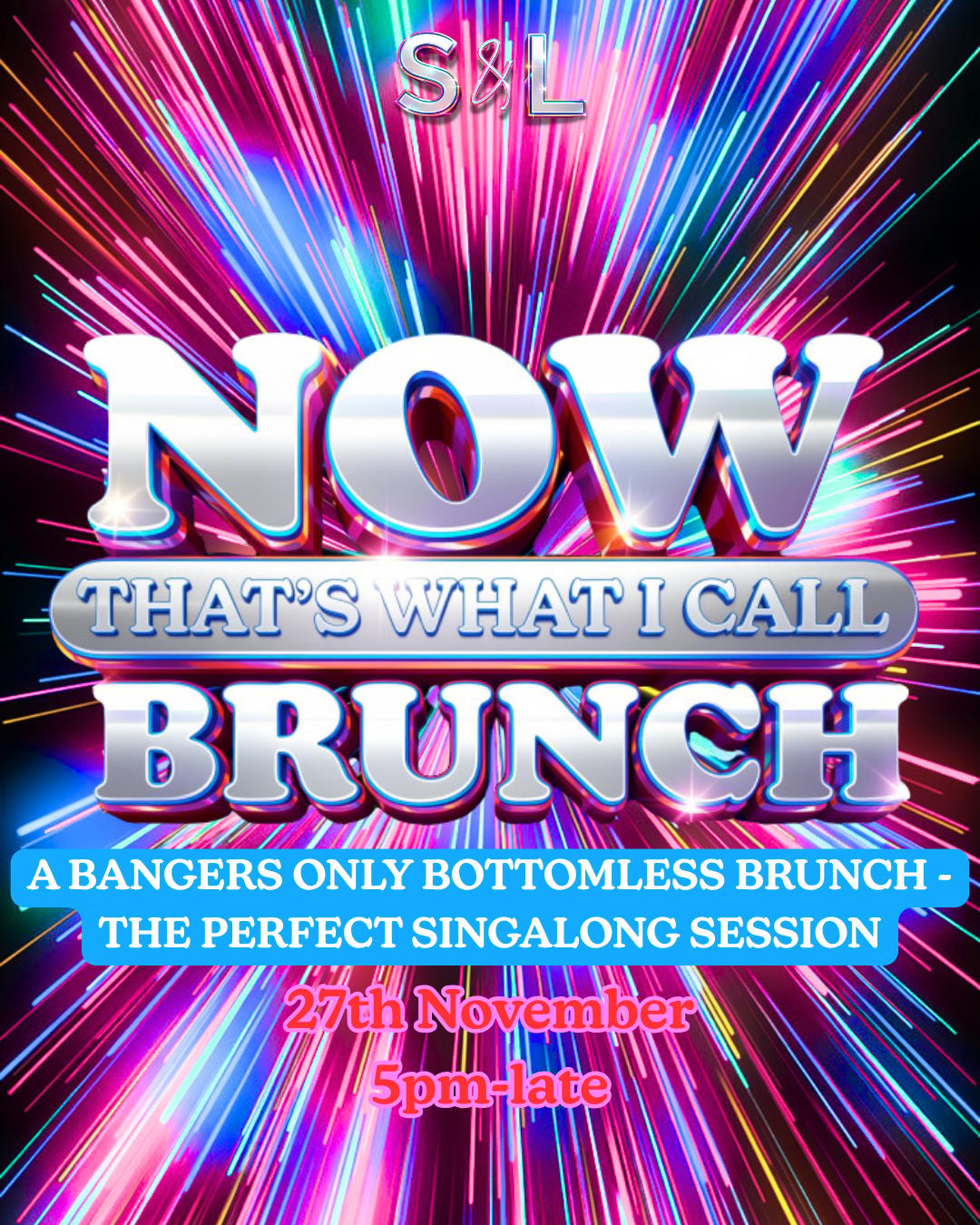 NOW THAT'S WHAT I CALL BRUNCH!