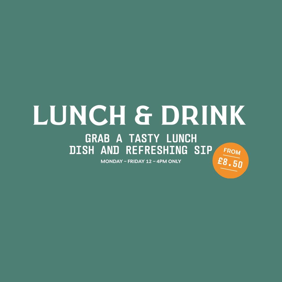 Lunch Pizza & Drinl Deal