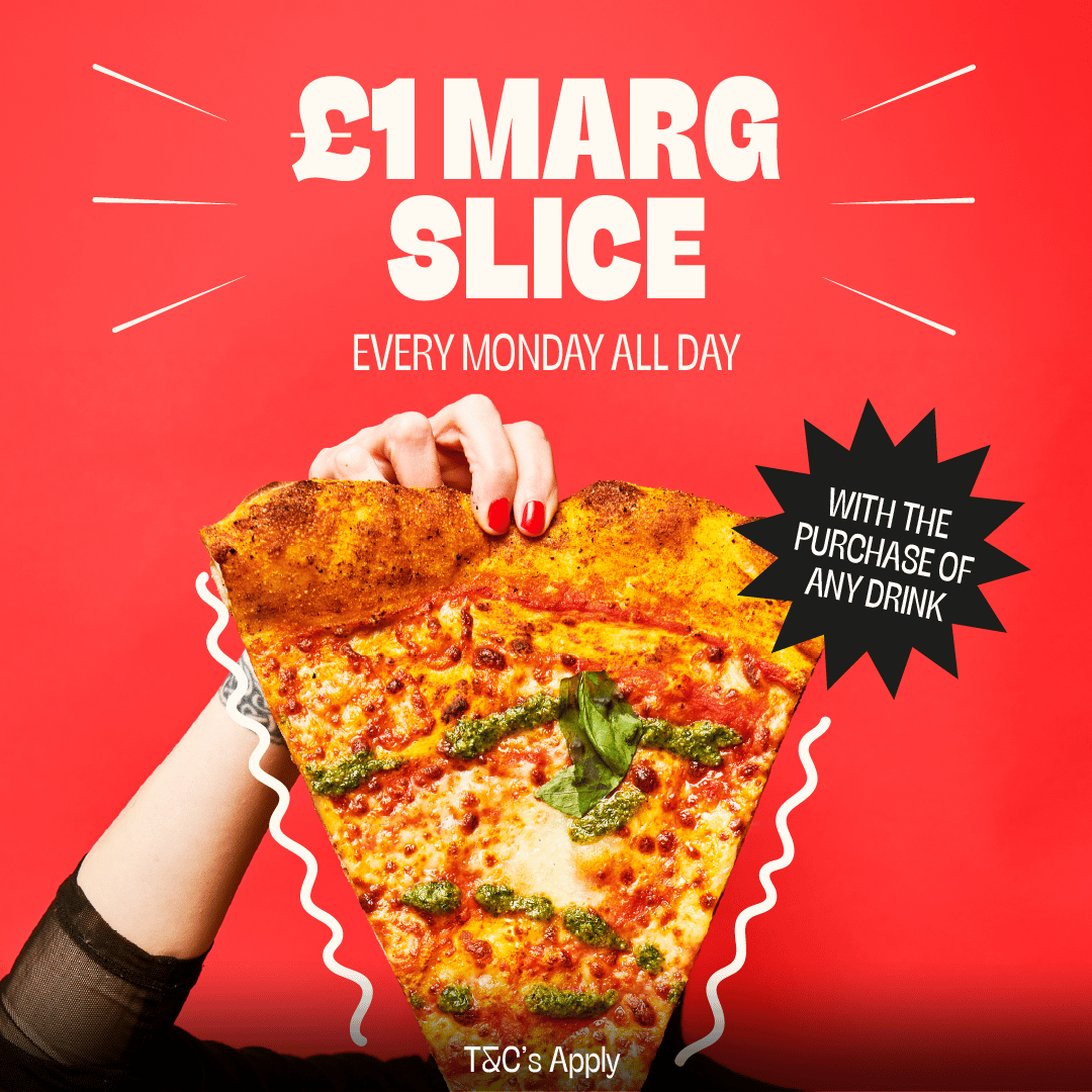 £1 marg slice