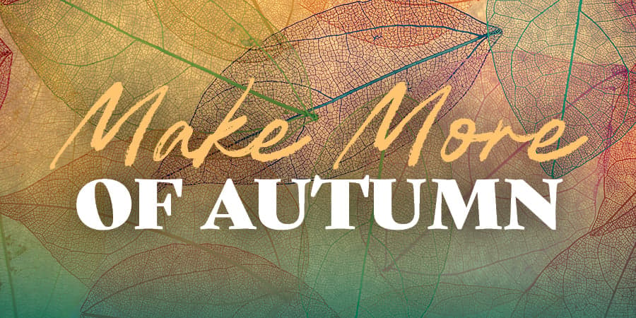 Make more of Autumn