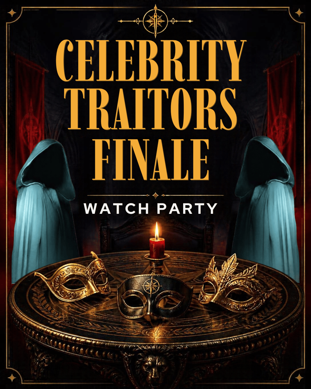 The Celebrity Traitors Finale Watch Party