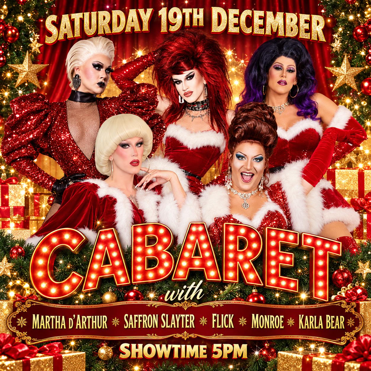 Tis the Seasonal Saturday Cabaret