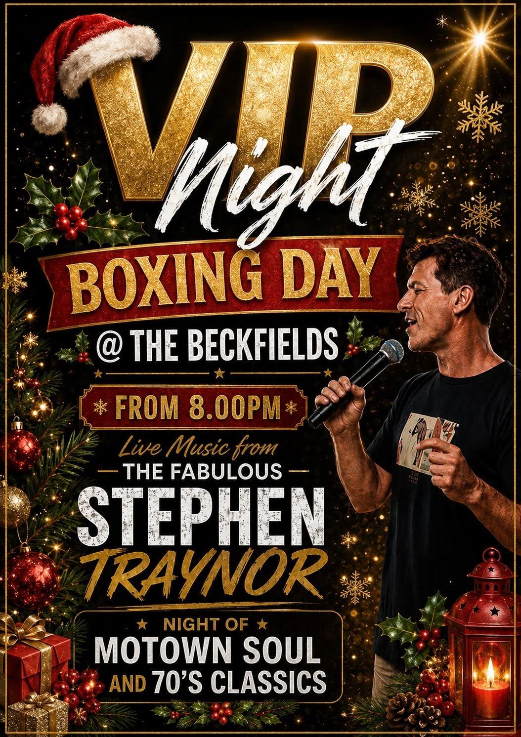 VIP night At The Beckfields