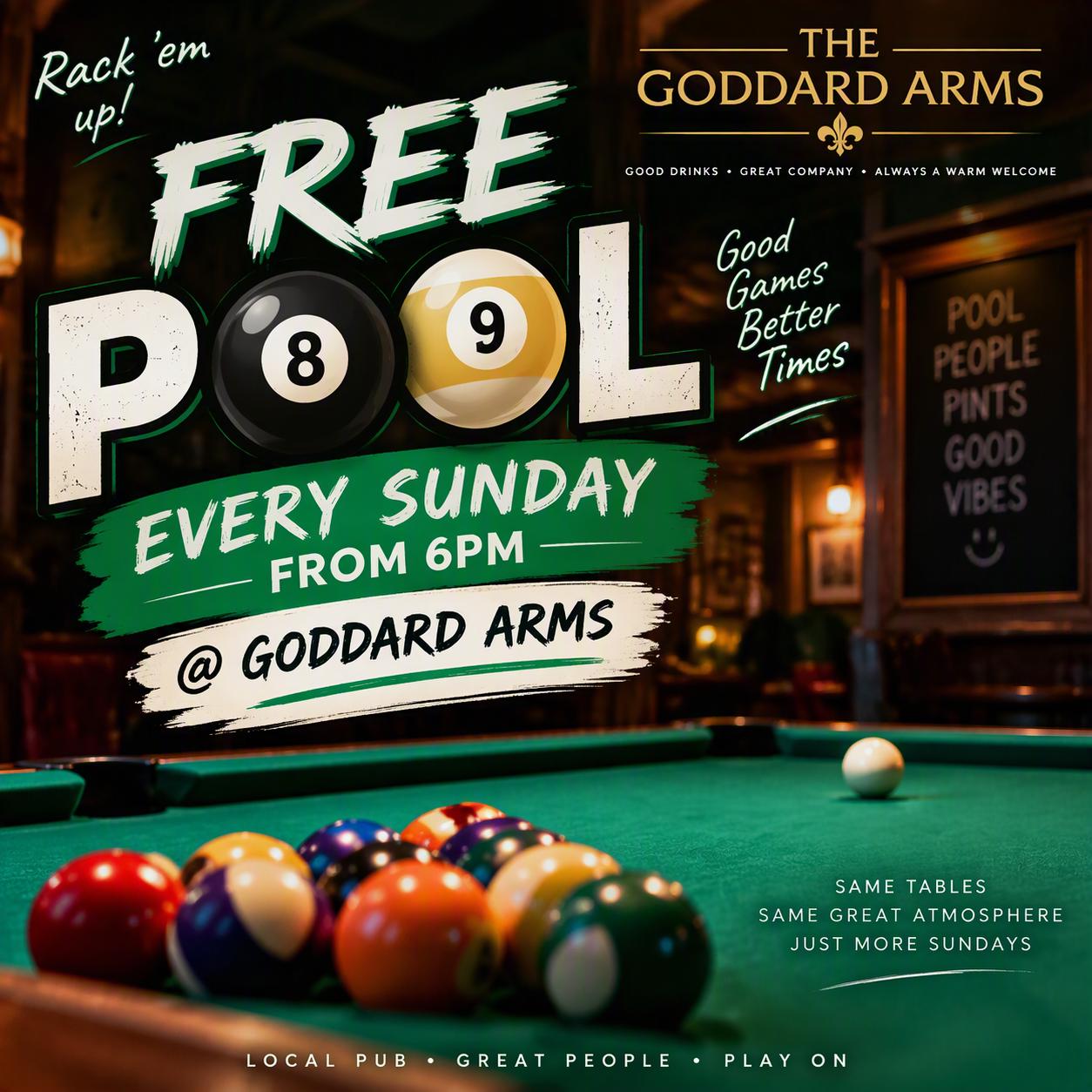 Free Pool Sundays