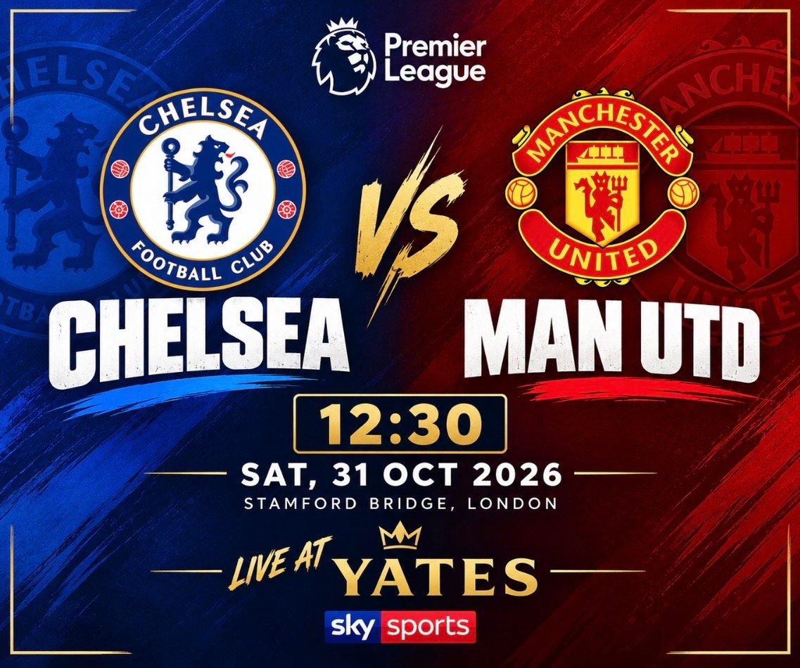 Chelsea vs Manchester United!