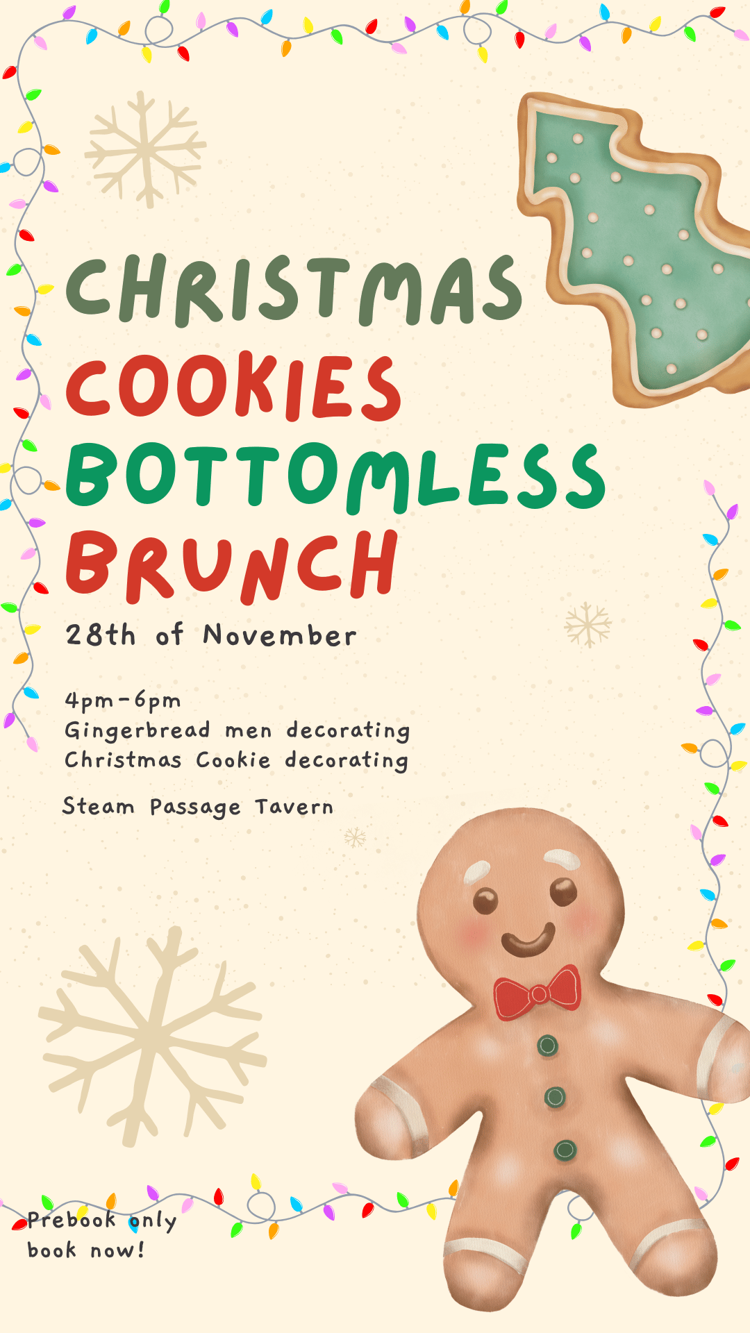 Christmas Cookie Brunch