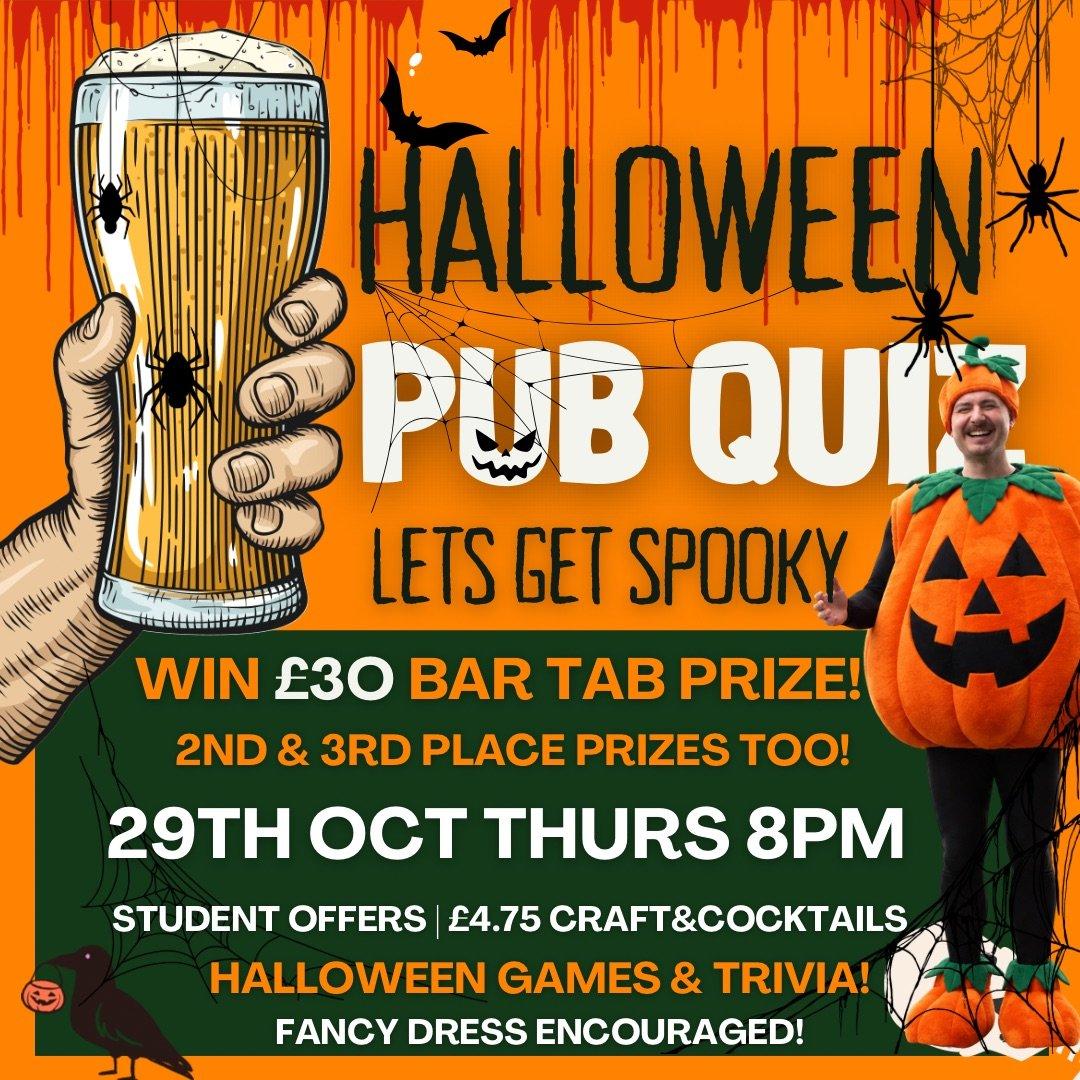 HALLOWEEN PUB QUIZ
