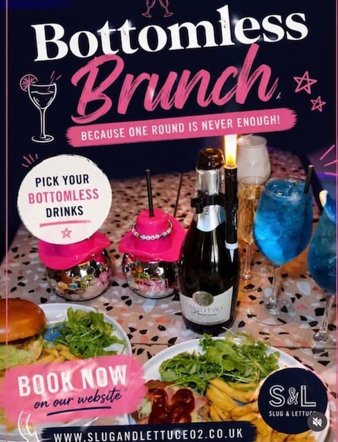 Sunday Funday - Bottomless Brunch - Pre Book only