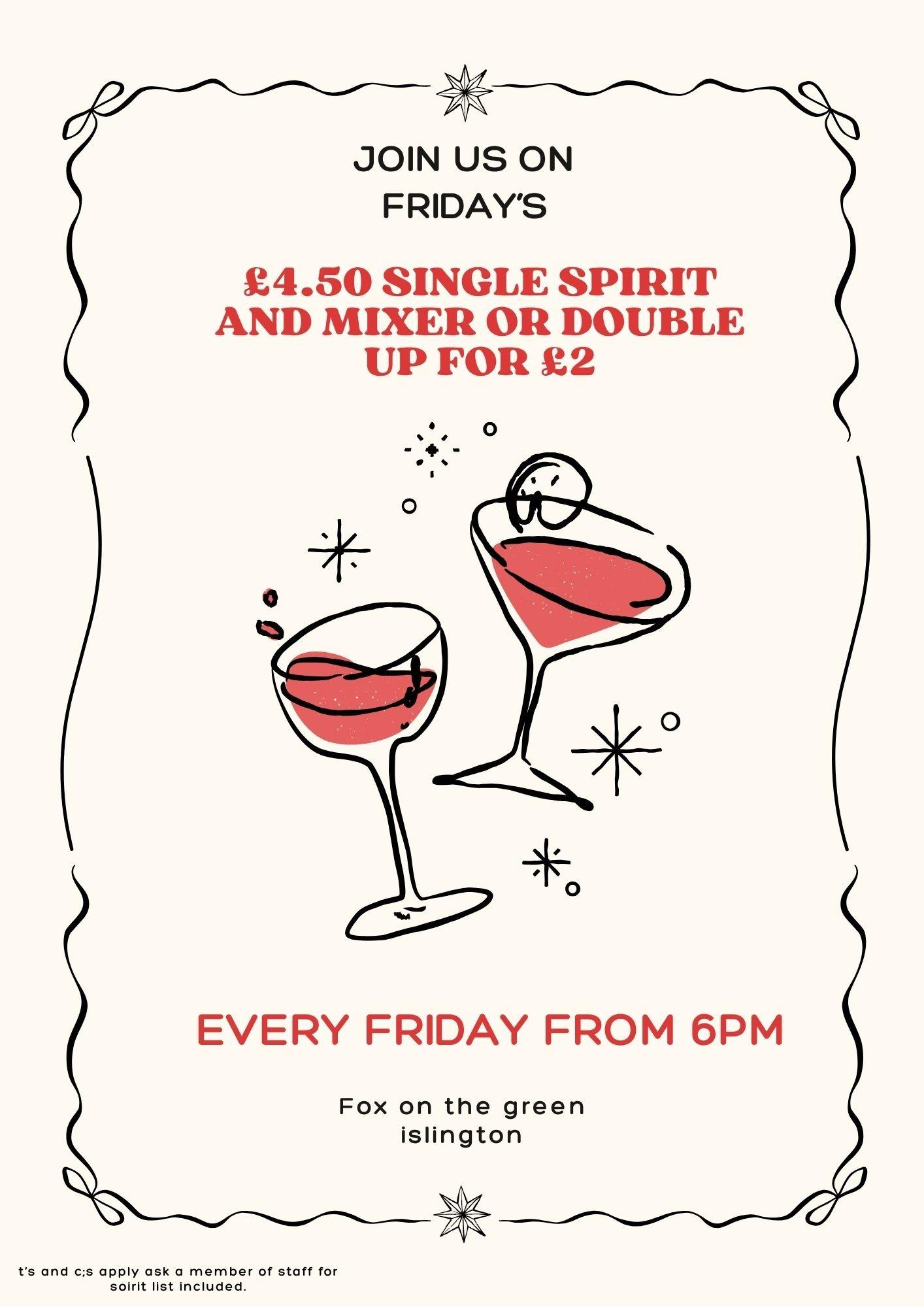 Friday Spirit and Mixer