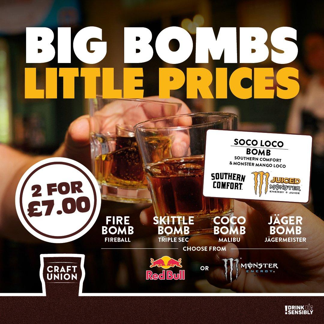 2 for 7.00 bombs