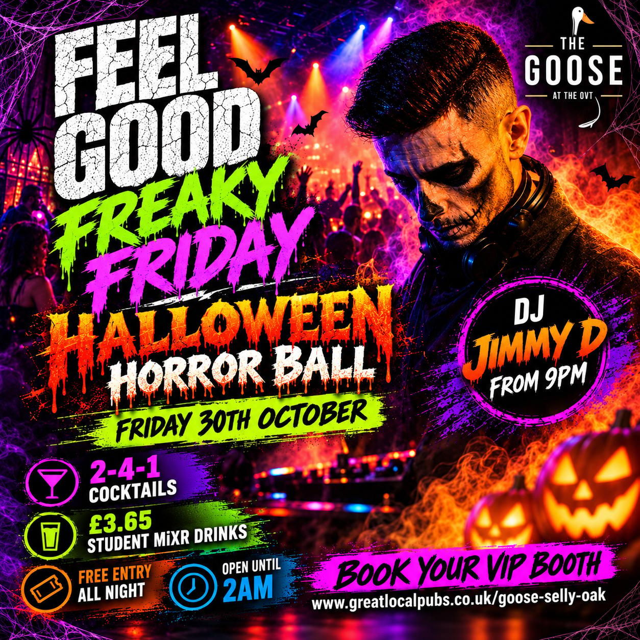 Freaky Friday Halloween Horror Ball