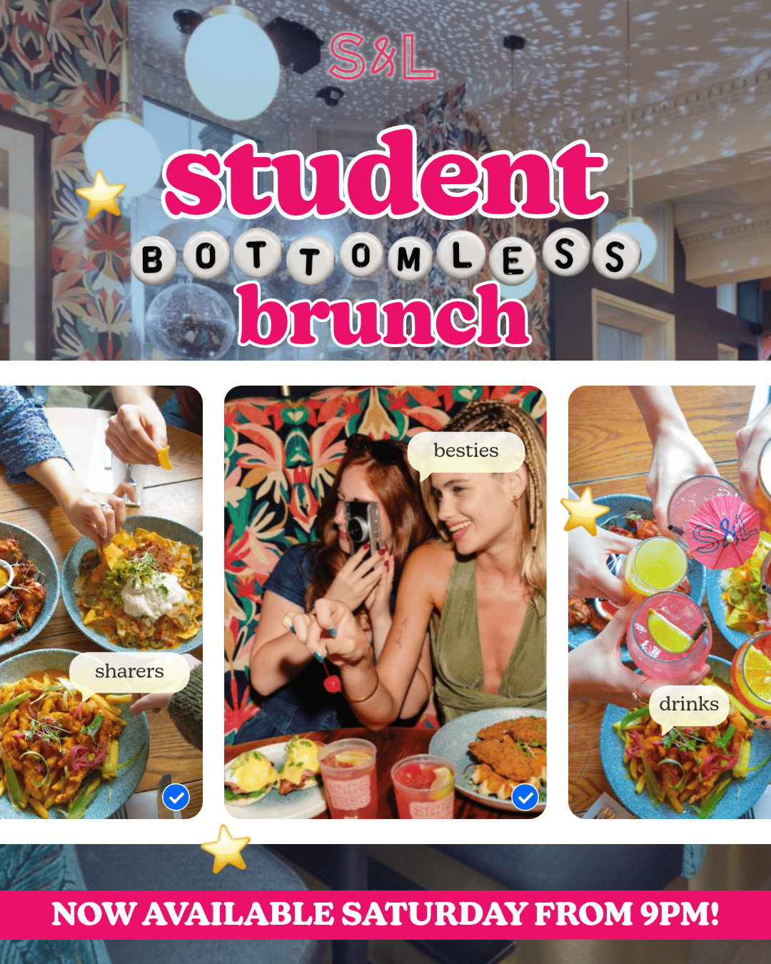 Student Brunch Saturdays