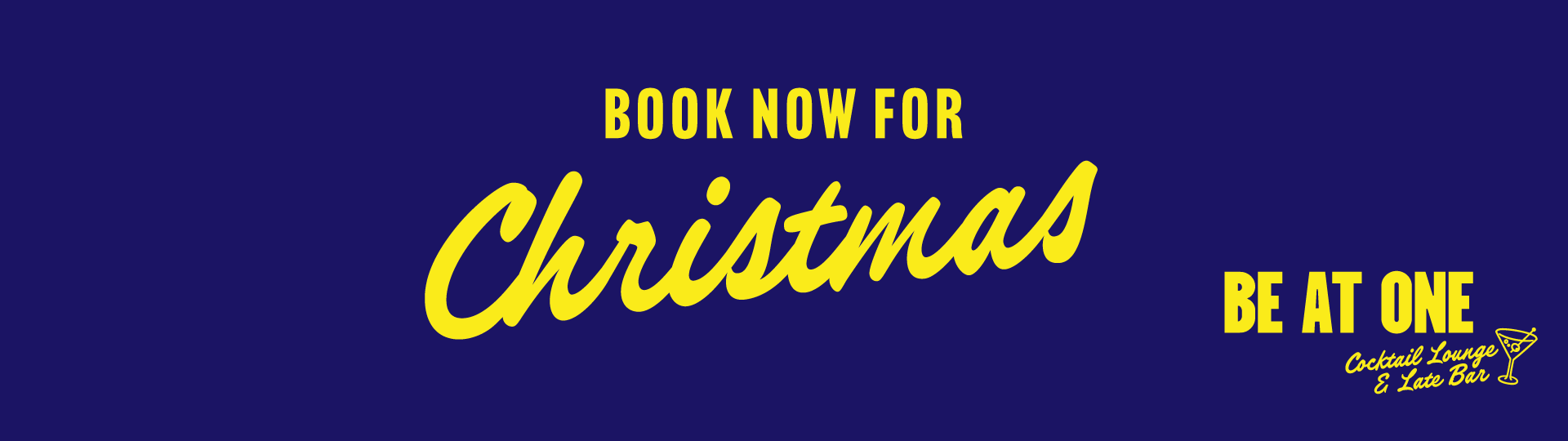 Book now for Christmas