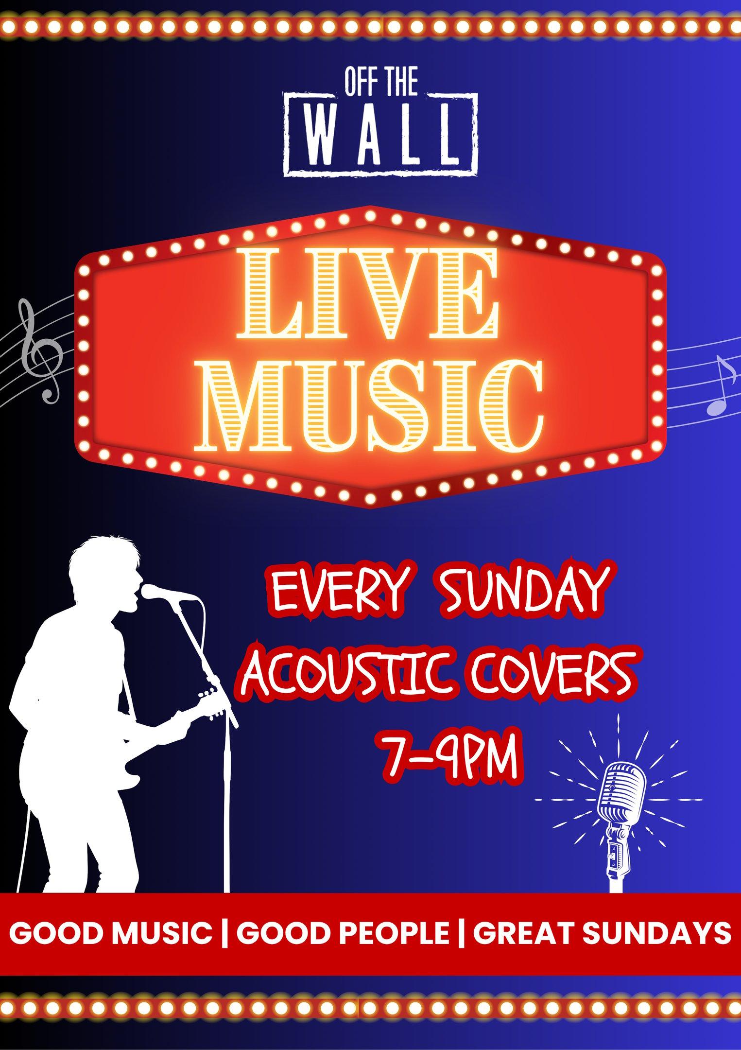 Live Music Sundays 🎤