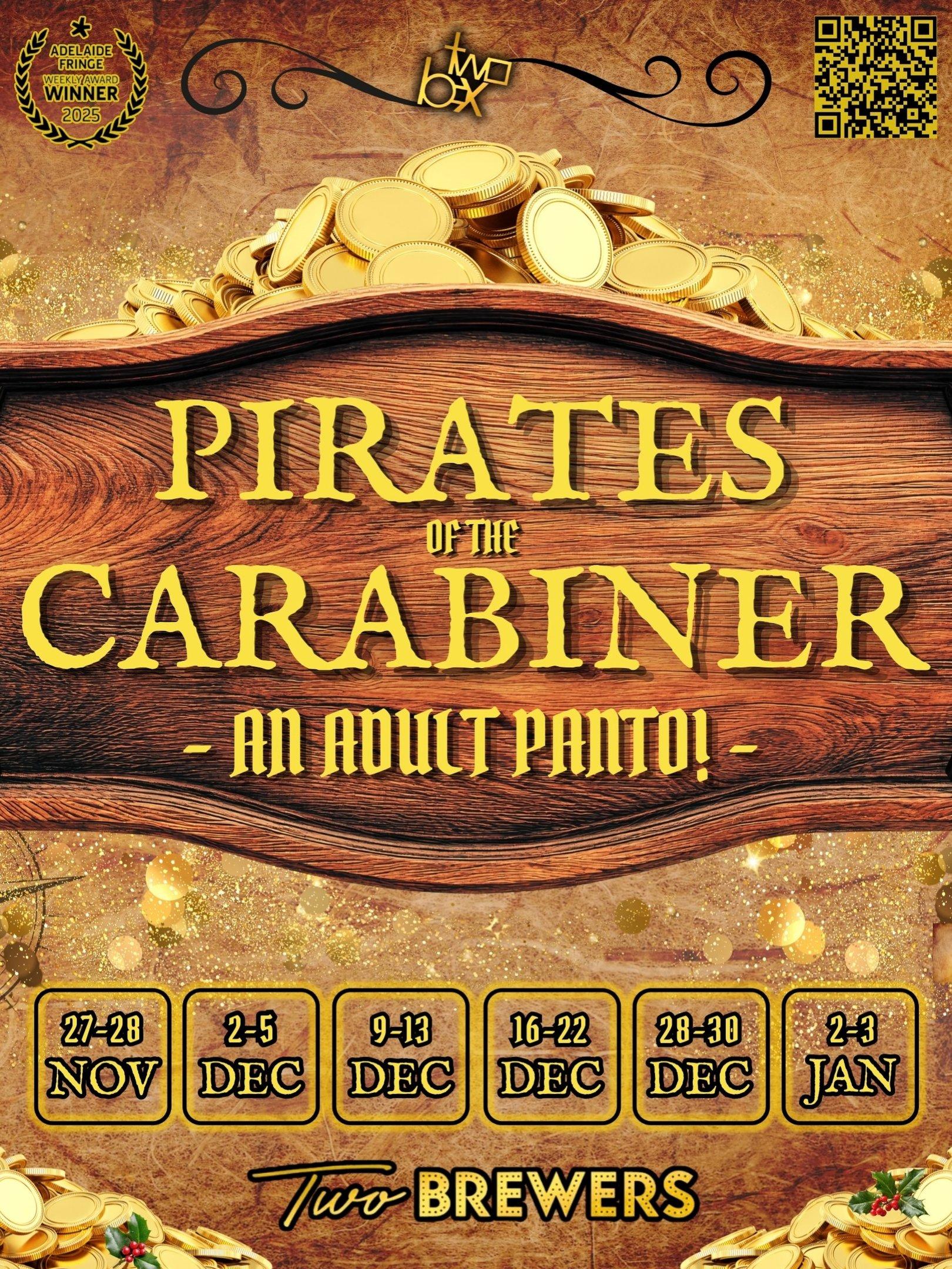 🎄🏴‍☠️ PIRATES OF THE CARABINER: An Adult Panto 🏴‍☠️🎄