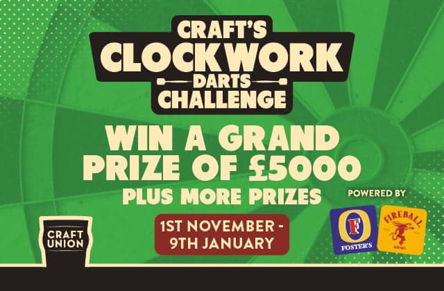 Craft's Clockwork Darts Challenge