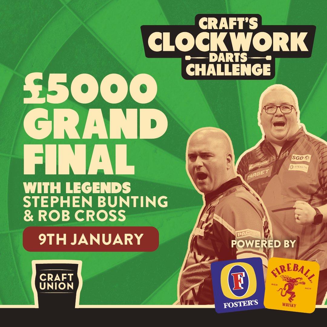 Crafts Clockwork Darts Challenge £5000 grand final