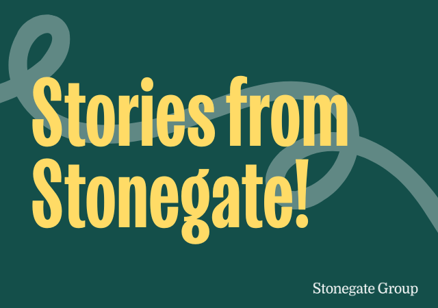 Text reads 'Stories from Stonegate'