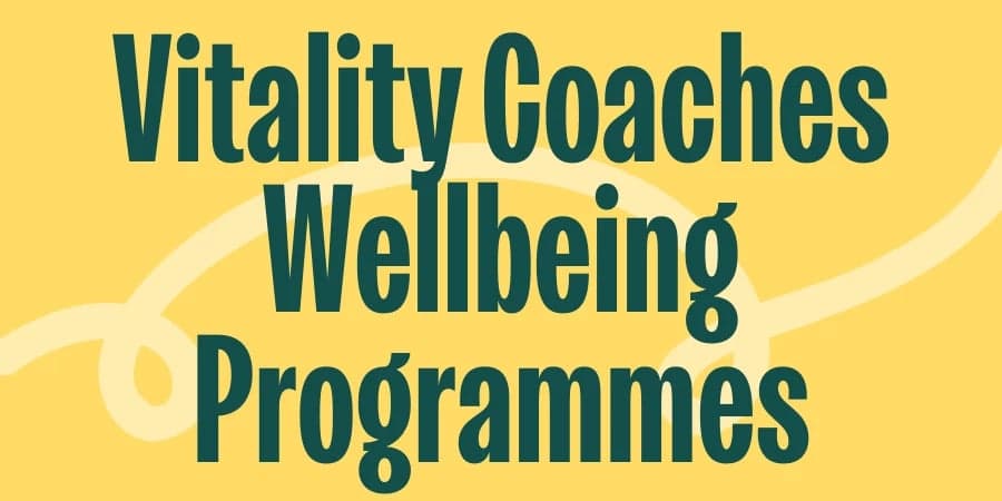 Vitality Coaches Wellbeing Programmes
