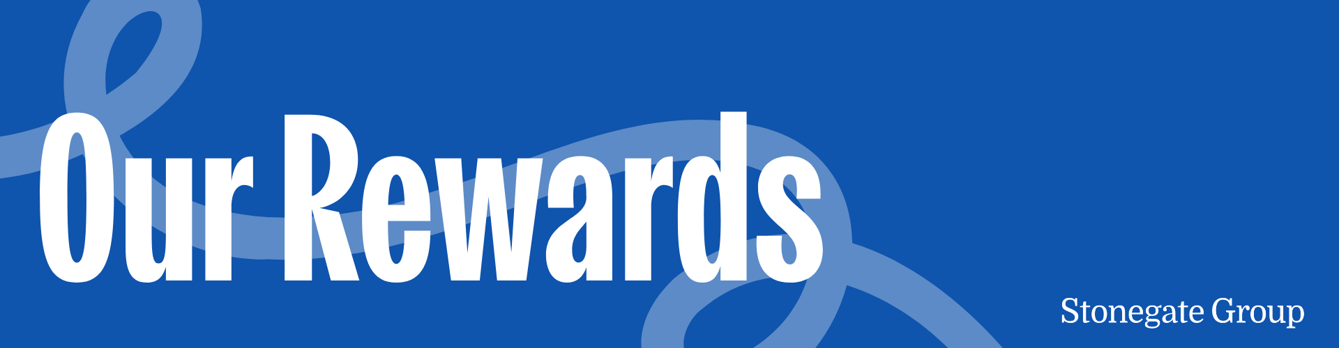 Rewards banner which includes 'Stonegate' and 'Bringing People Together' logos.
