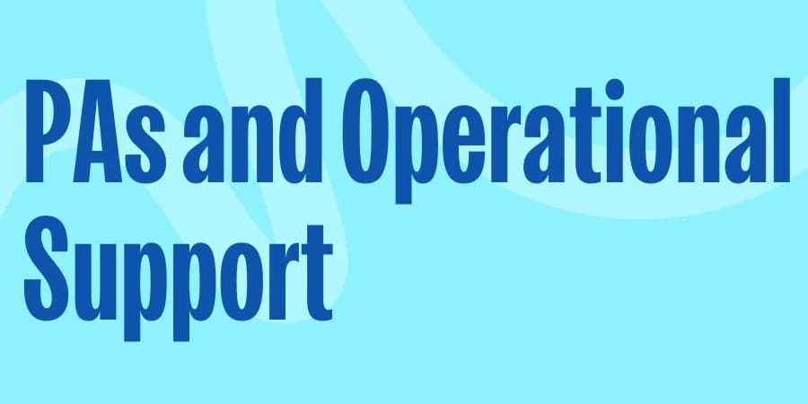 PAs and Operational Support