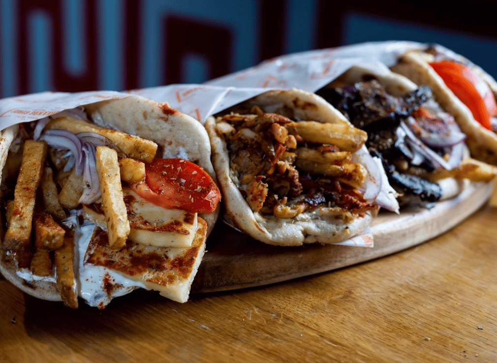 A gyros from Greekos Gyros in Croydon