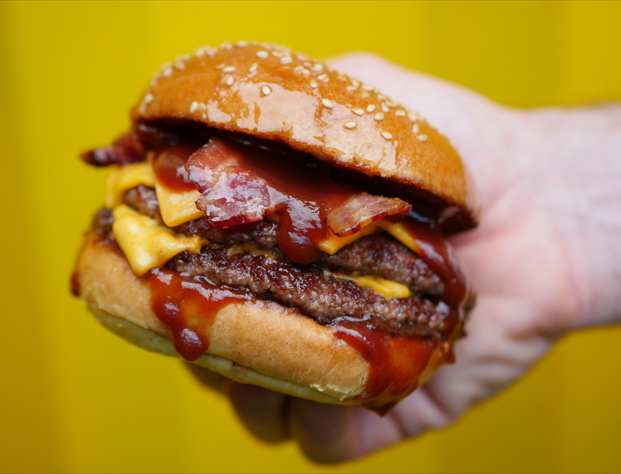 Classic Burger at Nanny Bill's