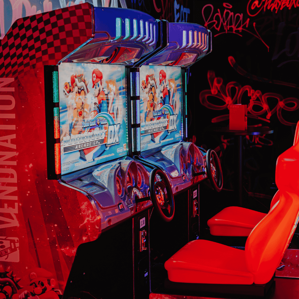 Mario Kart at PLAYBOX in Croydon