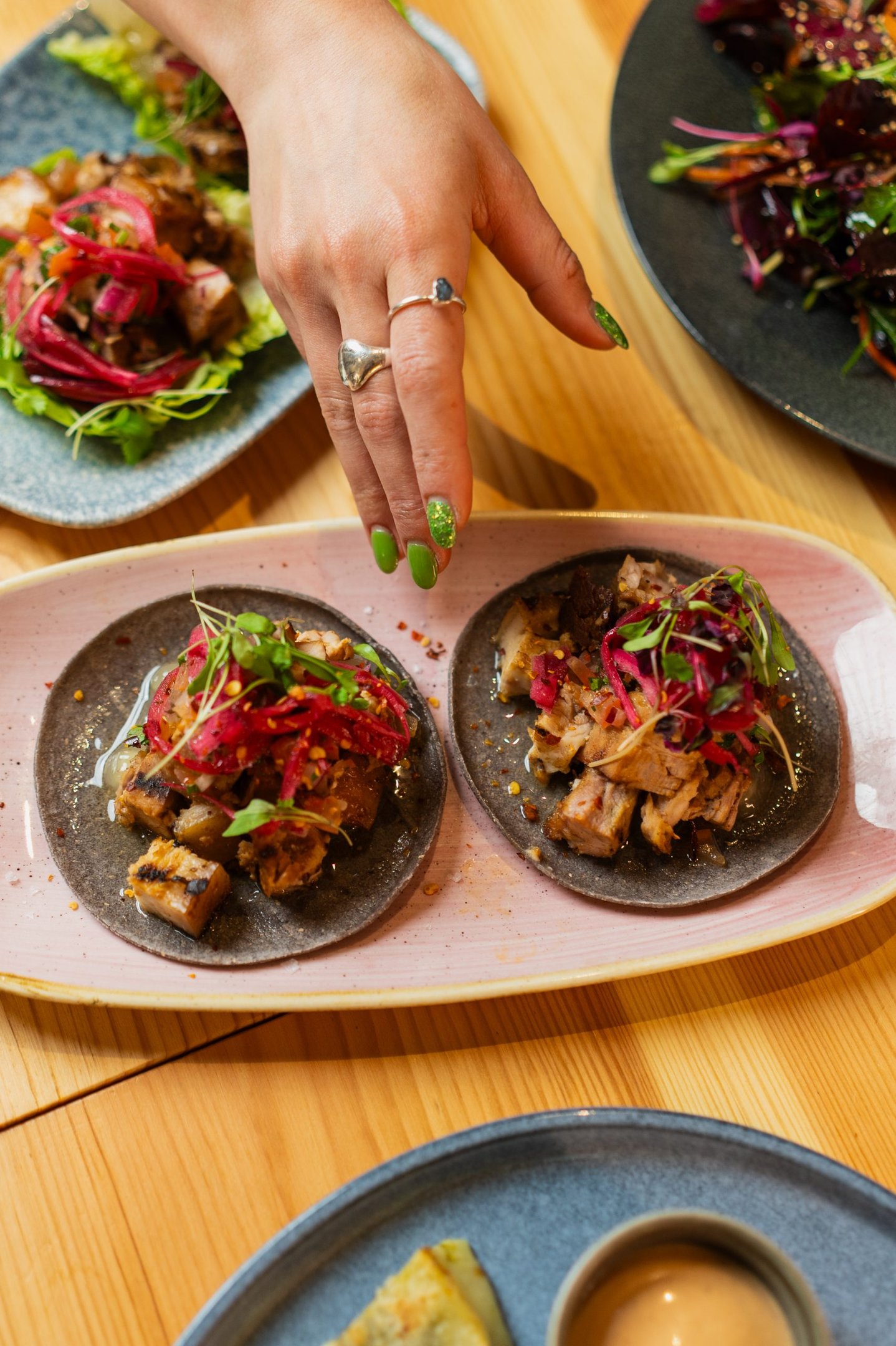 Food from Nativo at Boxhall in Liverpool Street