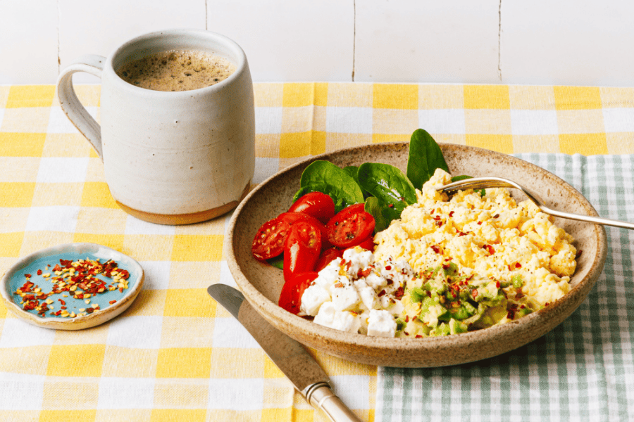 Breakfast at Wholesome Greens