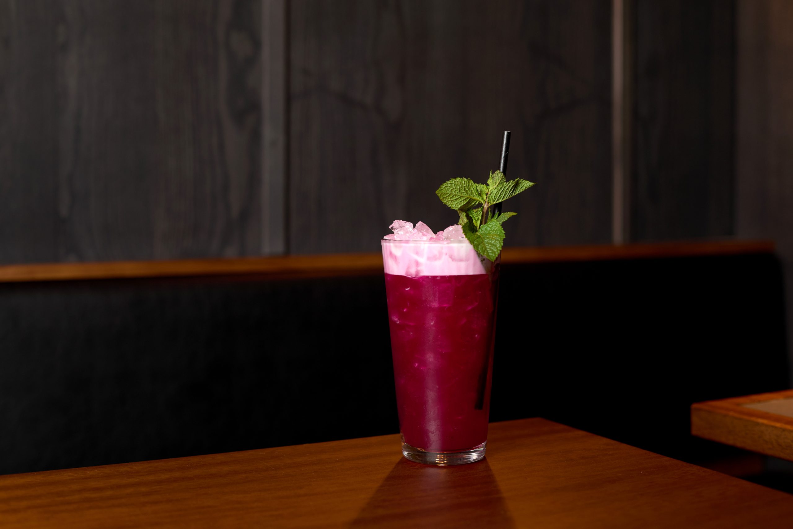 A Beetroot Winter Cooler Cocktail at Boxhall in Liverpool Street