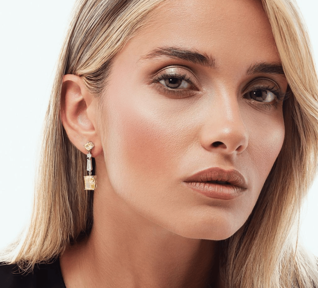 Earrings from Mahsa Jewellery in Boxpark Camden Market